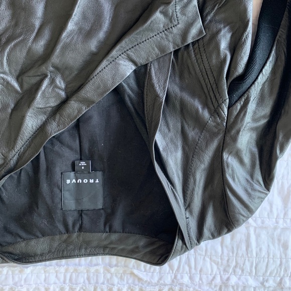 Trouvé Leather Jacket- Real Leather! - Picture 4 of 8